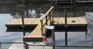 boat dock construction in Orange Park